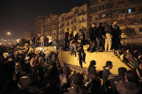 28. Jan. 2011 Kairo, nahe dem Tahrir-Platz
