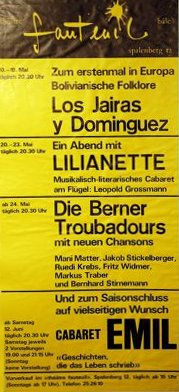 1970.05.24 Basel, Théâtre Fauteuil