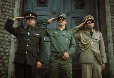 Drei Trio-Generäle im Film Drei gegen drei (1985)