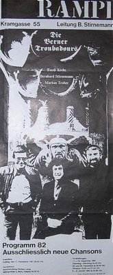 Konzertplakat 1982