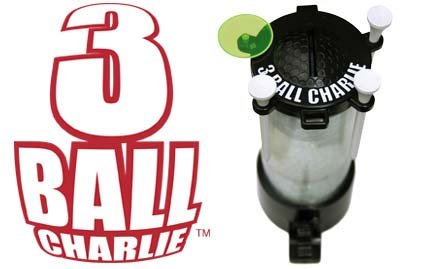 Der Golfballspender "3-Ball Charlie"