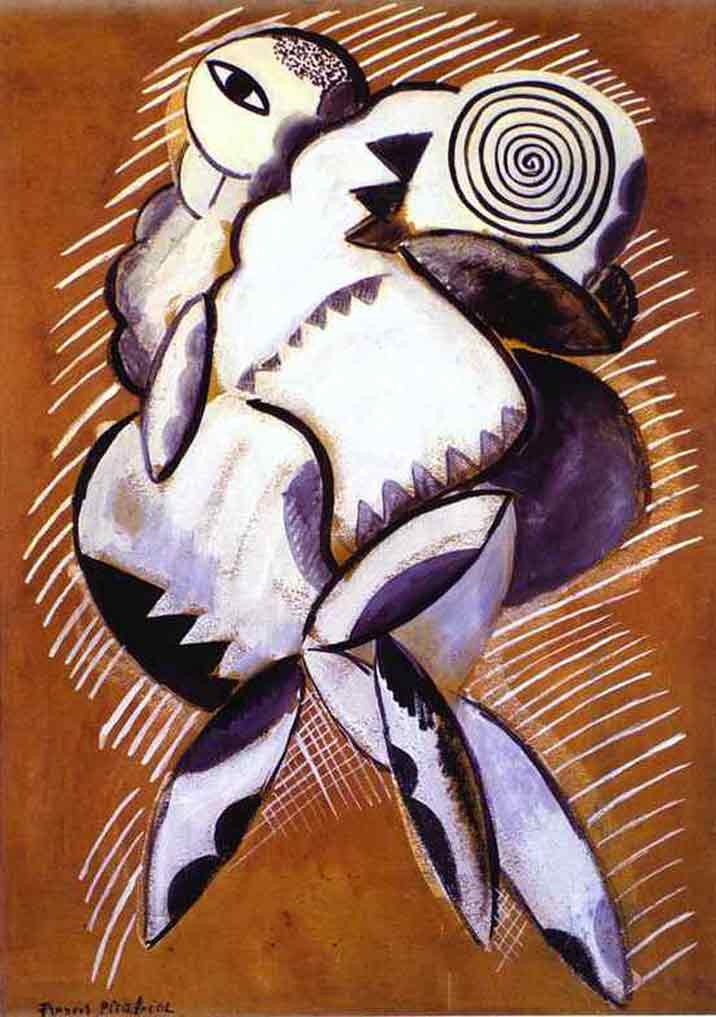 1924-1926 Francis Picabia Bild CyclopeÖl auf Karton