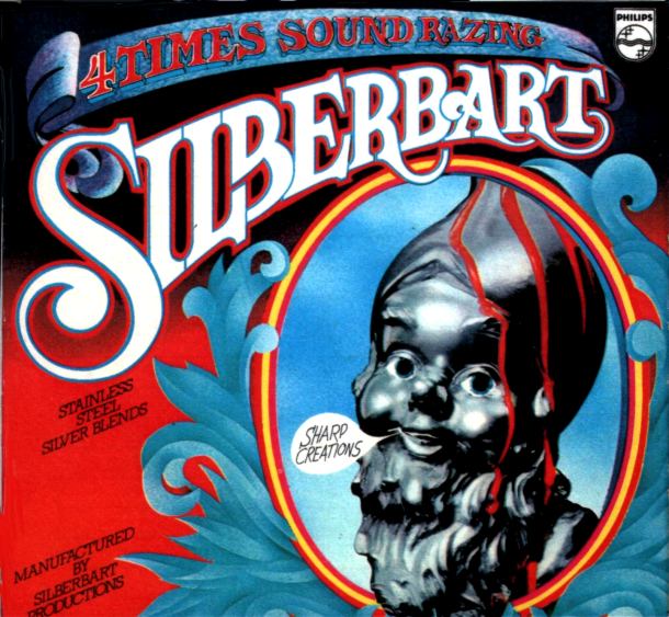 1971 Silberbart 12-33 "4 times sound razing" (DE: Philips 6305 095). - Vorderseite