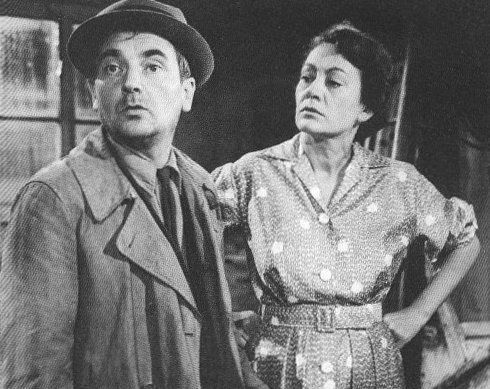 Ruedi Walter und Margrit Rainer im Film Hinter den sieben Gleisen (1959)