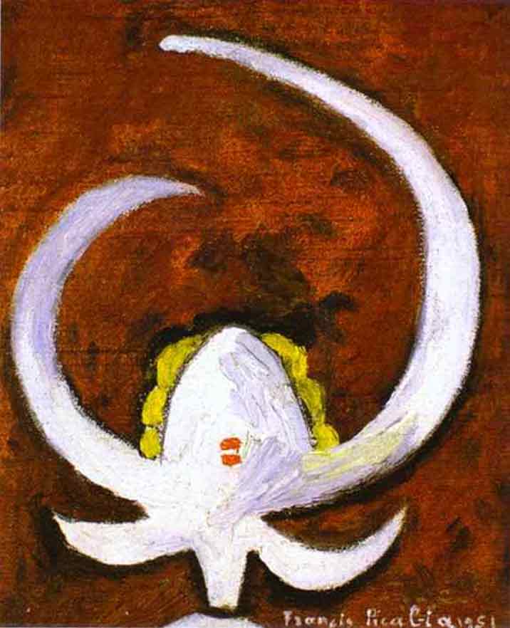 1951 Francis Picabia Bild MardiÖl auf Leinwand