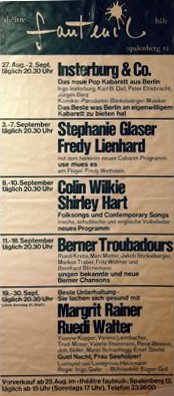 1969.09.11 Basel, Théâtre Fauteuil