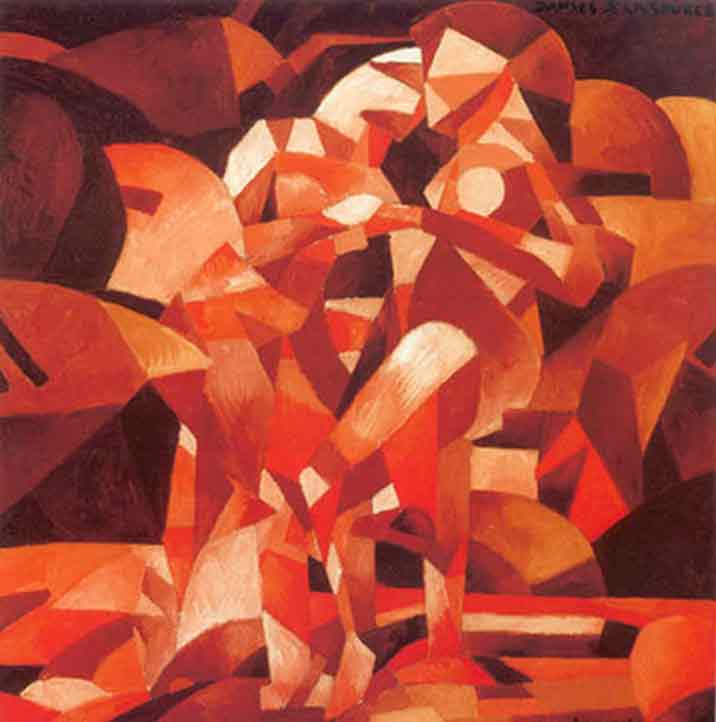 1912 Francis Picabia Bild Dances at the spring 1