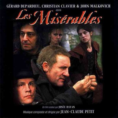 Vorderseite der 2000 Jean-Claude Petit CD Les misérables