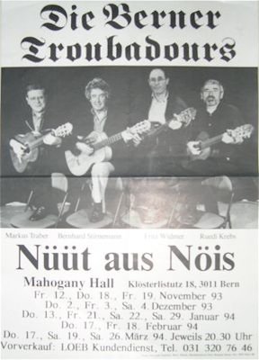 12. November 1993 Bern, Mahogany Hall