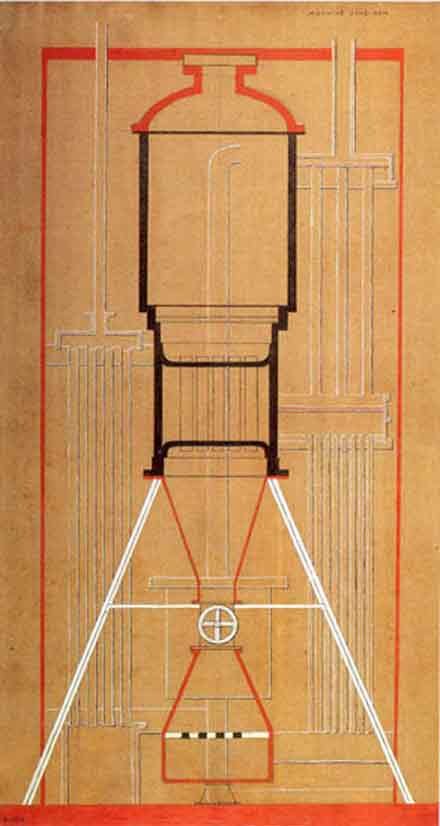 1915 Francis Picabia Bild Machine sans nom