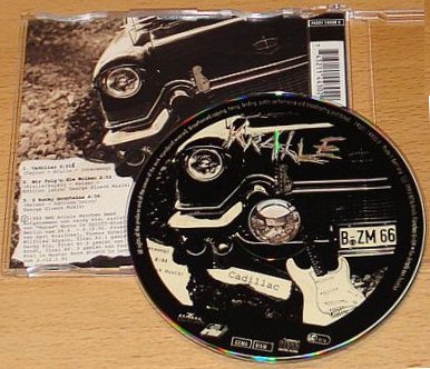 1993 Kralle Krawinkel CDS "Cadillac" (DE: Ariola / BMG 74321 14430 2). - Rückseite mit CD