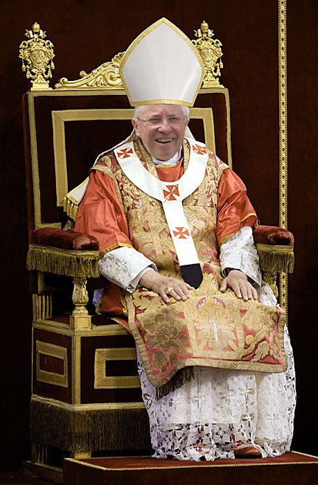 Blocher als Papst