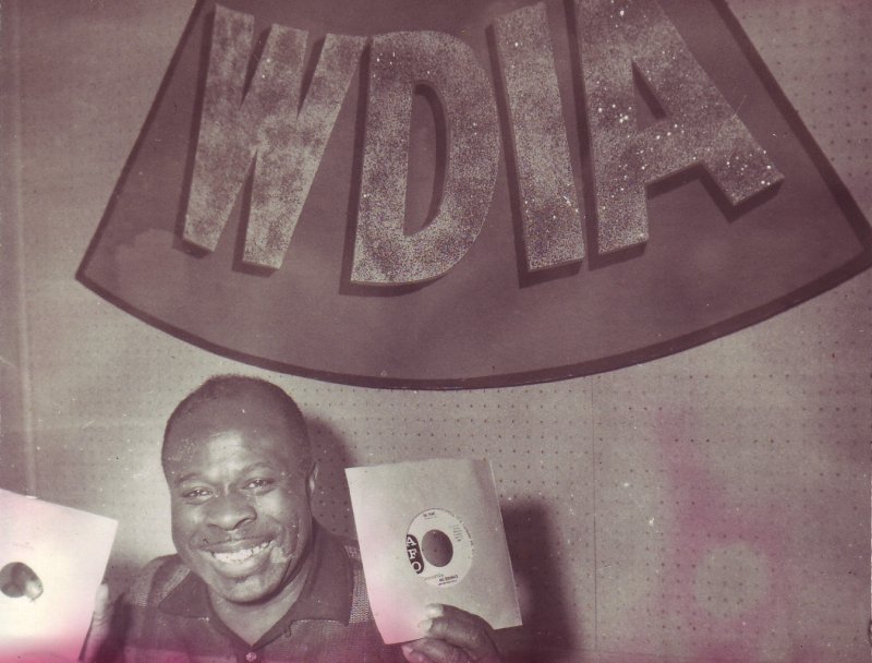 Rufus Thomas bei WDIA in den 1950er Jahren