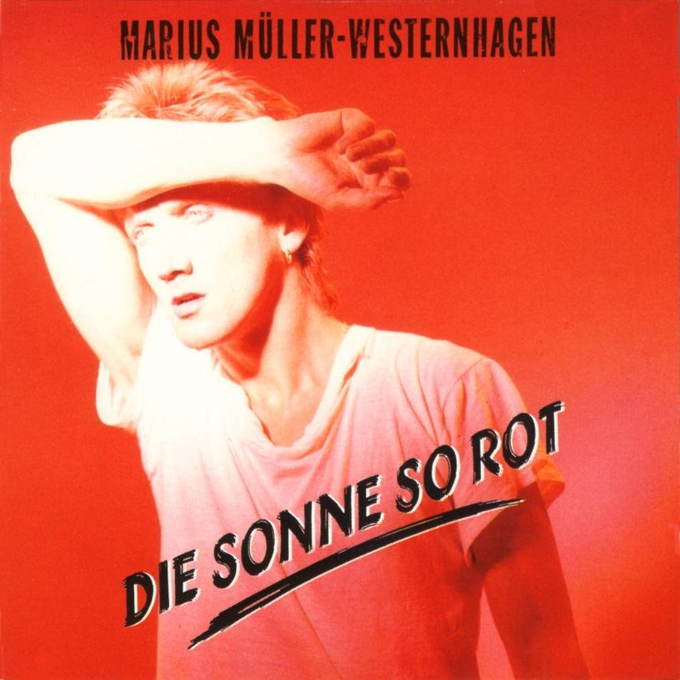 2000.11 Marius Müller-Westernhagen CD-DA "Die Sonne so rot" (DE: WEA 8573854082). - Vorderseite