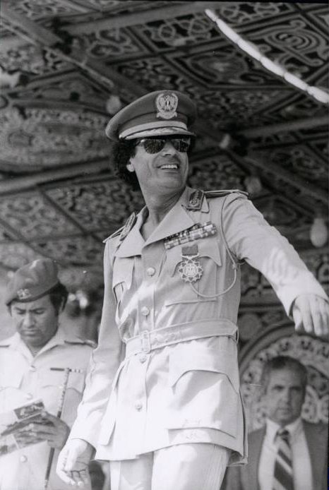 Muammar al-Gaddafi etwa 1980