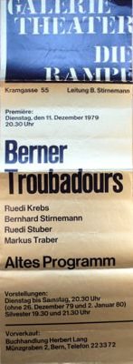 Konzertplakat 1979