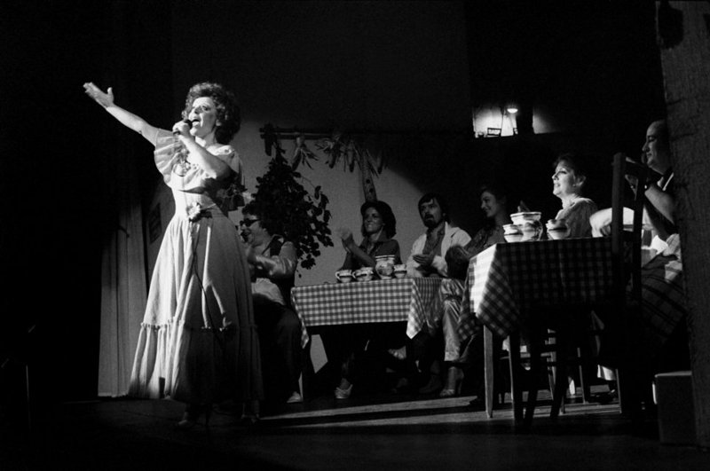Nella Martinetti singt am 26. Oktober 1978 im Bernhardtheater in Zürich