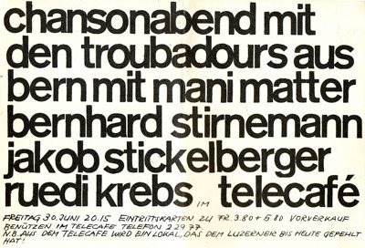 1967.06.30 Luzern, Telecafé
