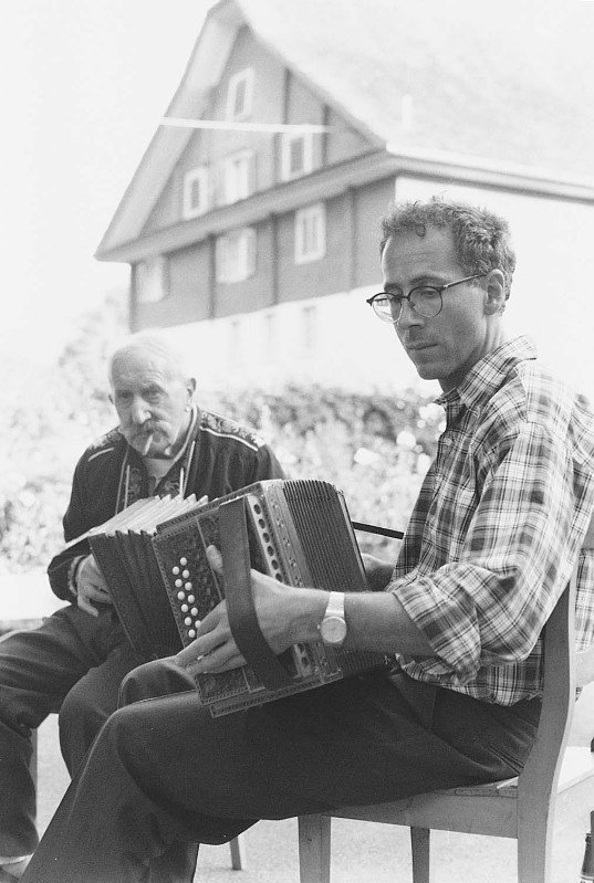 Rees Gwerder und Cyrill Schlöpfer in Arth / SZ 1995