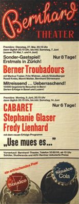 1969.05.27 Zürich, Bernhard Theater