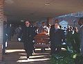 Am Begräbnis von Rufus Thomas, 20. Dezember 2001. - Foto: Joe Pusateri