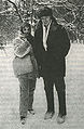 Natascha Schmelkowa und Wenedikt Jerofejew am 17. Februar 1990