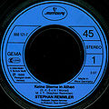 1986.11 Stephan Remmler 7-45 "Keine Sterne in Athen (3-4-5 x in 1 Monat)" (DE: Mercury / Phonogram 888 121-7). - Plattenetikette Seite A
