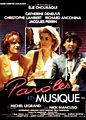 1984 Film "Paroles et musique". - Plakat