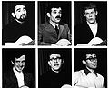 Berner Troubadours 1966 (Ruedi Krebs, Mani Matter, Jacob Stickelberger, Bernhard Stirnemann, Markus Traber, Fritz Widmer)