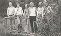 Die Times 1977 (von links): Mülpe Müller, Jochen "Jocki" Laschinsky, Charly Meier, Walli Jacobs, Uwi Hemken, Gunnie Weber