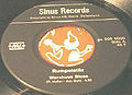 1973 Rumpelstilz 7-45 "Warehuus Blues" (CH: Sinus PU-5/2000). - Etikette Seite A