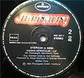 1984 Stephan y Nina 12-45 "Fuegos artificiales" (ES: Mercury / Phonogram 880 087-1). - Plattenetikette Seite B