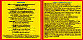 1993 verschiedene Interpreten CD-DA "Kopfschusshits (22 total verrückte Party-Knaller)" (DE: Repertoire REP 4326-WG). - Beilage Innenansicht