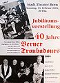 13. Februar 2005 Bern, Stadttheater, "40 Jahre Berner Troubadours"