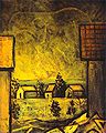 1936 Francis Picabia Bild Paysage provençal Öl auf Tafel