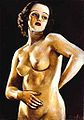 1942 Francis Picabia Bild Nude Öl auf Karton