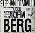 1989 Stephan Remmler CDS "Oben auf'm Berg" (DE: Mercury / Phonogram 872 573-2). - Rückseite
