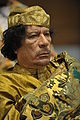 Muammar al-Gaddafi am 2. Februar 2009 in Addis Abeba am 12. Gipfeltreffen der Afrikanischen Union