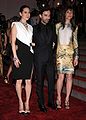 Jennifer Connelly, Balenciaga-Designer Nicholas Ghesquiere und Charlotte Gainsbourg
