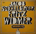 Vorderseite 1973 Jacob Stickelberger, Fritz Widmer LP "Abraham und Co." (CH: Zytglogge ZYT 23)