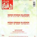 1986.11 Stephan Remmler 7-45 "Keine Sterne in Athen (3-4-5 x in 1 Monat)" (DE: Mercury / Phonogram 888 121-7). - Rückseite