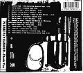 1991.09 verschiedene Interpreten CD-DA "Tom's album" (US: A&M / Universal 75021 5363 2). - Rückseite